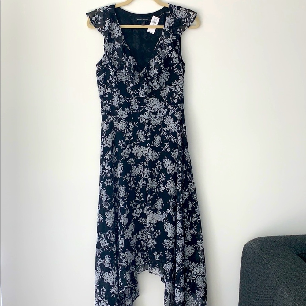 Banana Republic long flower dress